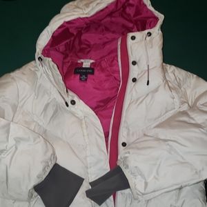 WOMEN LANDS END GOOSE COAT 2X